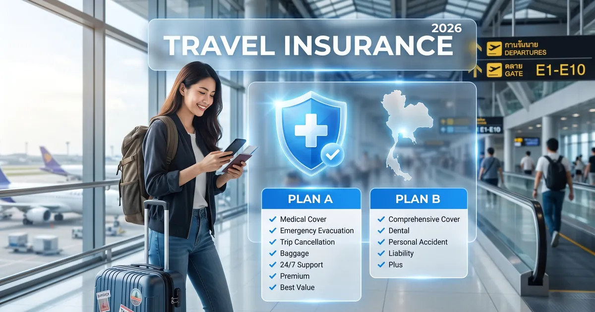 Best Travel Insurance for Thailand in 2026 — Luma vs SafetyWing vs APRIL