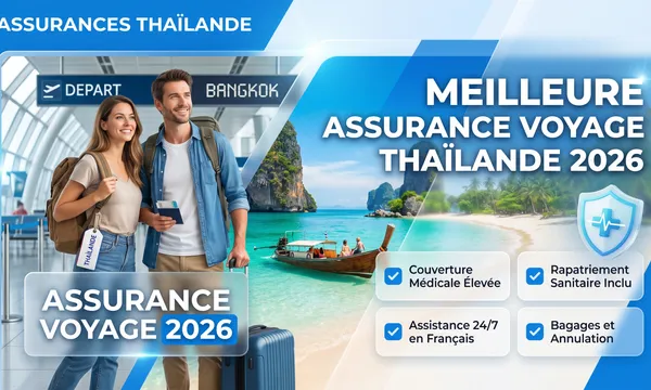 Meilleure Assurance Voyage Thaïlande 2026 — Luma, SafetyWing ou APRIL ?